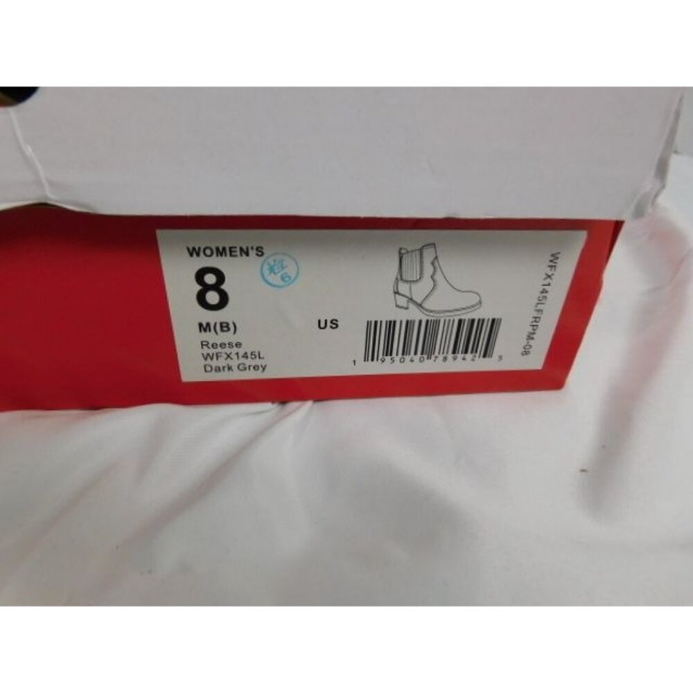 Propet Reese Dark Grey Ankle Boot Women's size 8 M Excellent Condition - Picture 6 of 11